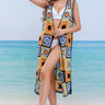 Crochet Open Front Sleeveless Cover Up - The Fashion Unicorn