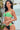 Contrast Tie Back Bikini Set - The Fashion Unicorn