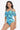 Botanical Print Cold-Shoulder Layered One-Piece Swimsuit - The Fashion Unicorn