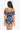 Botanical Print Cold-Shoulder Layered One-Piece Swimsuit - The Fashion Unicorn