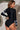 Botanical Print Zip Up Long Sleeve One-Piece Swimsuit - The Fashion Unicorn