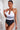 Contrast Halter Neck One-Piece Swimsuit - The Fashion Unicorn