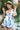 Plus Size Botanical Print Surplice Neck Two-Piece Swim Set - The Fashion Unicorn