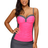 Two-Tone Sweetheart Neck Two-Piece Swimsuit - The Fashion Unicorn
