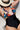 Plus Size Two-Tone Tied Halter Neck One-Piece Swimsuit - The Fashion Unicorn