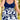 Plus Size Floral Two-Tone Two-Piece Swimsuit - The Fashion Unicorn