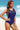 Ladder Cutout Mesh Yoke One-Piece Swimsuit - The Fashion Unicorn