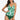 Printed Ruffled Halter Neck One-Piece Swimsuit - The Fashion Unicorn