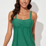 Full Size Adjustable Strap Tankini Set - The Fashion Unicorn