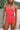Contrast Trim Cutout Notched Neck One-Piece Swimsuit - The Fashion Unicorn