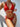 Textured Halter Neck Tie Side Bikini Set - The Fashion Unicorn