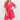 BOMBOM Another Day Swiss Dot Casual Dress in Fuchsia - The Fashion Unicorn