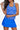 Chevron Two-Tone Ruffled Two-Piece Swimsuit - The Fashion Unicorn