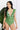 Marina West Swim Moonlit Dip Ruffle Plunge Swimsuit in Mid Green - The Fashion Unicorn