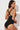 Printed Mesh Plunge One-Piece Swimsuit - The Fashion Unicorn