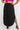 Zenana It's My Time Full Size Side Scoop Scrunch Skirt in Black - The Fashion Unicorn