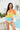 Color Block Boat Neck Sheer Cover Up - The Fashion Unicorn