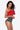 Two-Tone Ruffled Halter Neck Two-Piece Swimsuit - The Fashion Unicorn