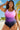 Full Size Tie-Dye Crisscross Back One-Piece Swimsuit - The Fashion Unicorn