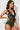 Printed Mesh Plunge One-Piece Swimsuit - The Fashion Unicorn