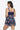 Plus Size Floral Two-Tone Asymmetrical Hem Two-Piece Swimsuit - The Fashion Unicorn