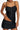 Lace-Up Ruched Two-Piece Swimsuit - The Fashion Unicorn