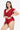 Plus Size Ruffled Plunge Swim Dress and Bottoms Set - The Fashion Unicorn