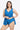 Plus Size Plunge Sleeveless Two-Piece Swimsuit - The Fashion Unicorn