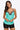 Contrast Sweetheart Neck Swim Cami - The Fashion Unicorn