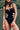 Contrast Trim Cutout Notched Neck One-Piece Swimsuit - The Fashion Unicorn