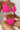 Contrast Textured High Cut Swim Set - The Fashion Unicorn