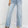RISEN Full Size Luisa Wide Flare Jeans - The Fashion Unicorn