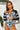 Botanical Print Zip Up Long Sleeve One-Piece Swimsuit - The Fashion Unicorn