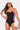 Contrast Spaghetti Strap One-Piece Swimsuit - The Fashion Unicorn