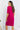 BOMBOM Sunday Brunch Button Down Midi Dress in Magenta - The Fashion Unicorn