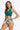 Botanical Print Halter Neck Drawstring Detail Bikini Set - The Fashion Unicorn