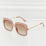 Square Metal-Plastic Hybrid Temple Sunglasses - The Fashion Unicorn