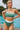 Contrast Trim Ribbed One-Shoulder Bikini Set - The Fashion Unicorn