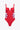 Contrast Trim Cutout Notched Neck One-Piece Swimsuit - The Fashion Unicorn