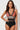 Printed Mesh Plunge One-Piece Swimsuit - The Fashion Unicorn