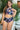 Plus Size Butterfly Print Crisscross High Waist Two-Piece Swim Set - The Fashion Unicorn