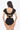 Two-Tone Flutter Sleeve Tied Two-Piece Swimsuit - The Fashion Unicorn
