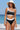 Contrast Trim Ribbed One-Shoulder Bikini Set - The Fashion Unicorn
