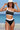 Contrast Trim Ribbed One-Shoulder Bikini Set - The Fashion Unicorn