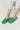 NOOK JOI Laid Back Bubble Slides in Green - The Fashion Unicorn