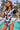Botanical Print Zip-Up One-Piece Swimsuit - The Fashion Unicorn