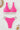 Contrast Textured High Cut Swim Set - The Fashion Unicorn