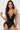 Fringe Trim Tied Halter Neck Backless One-Piece Swimsuit - The Fashion Unicorn