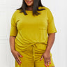 Zenana In The Moment Full Size Lounge Set in Olive Mustard - The Fashion Unicorn