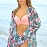 Printed Three-Piece Swimsuit - The Fashion Unicorn